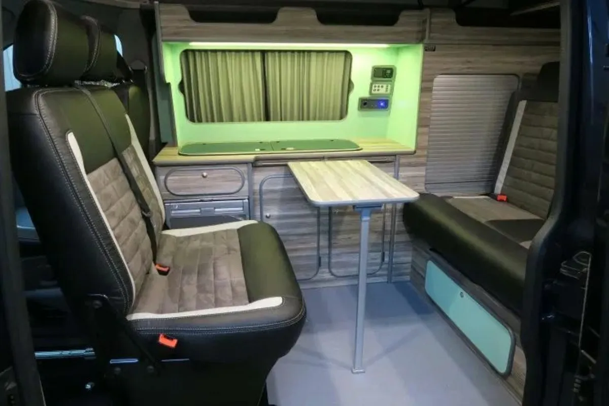 Double Seat Sliding Swivel Bases VW & Other - Image 3