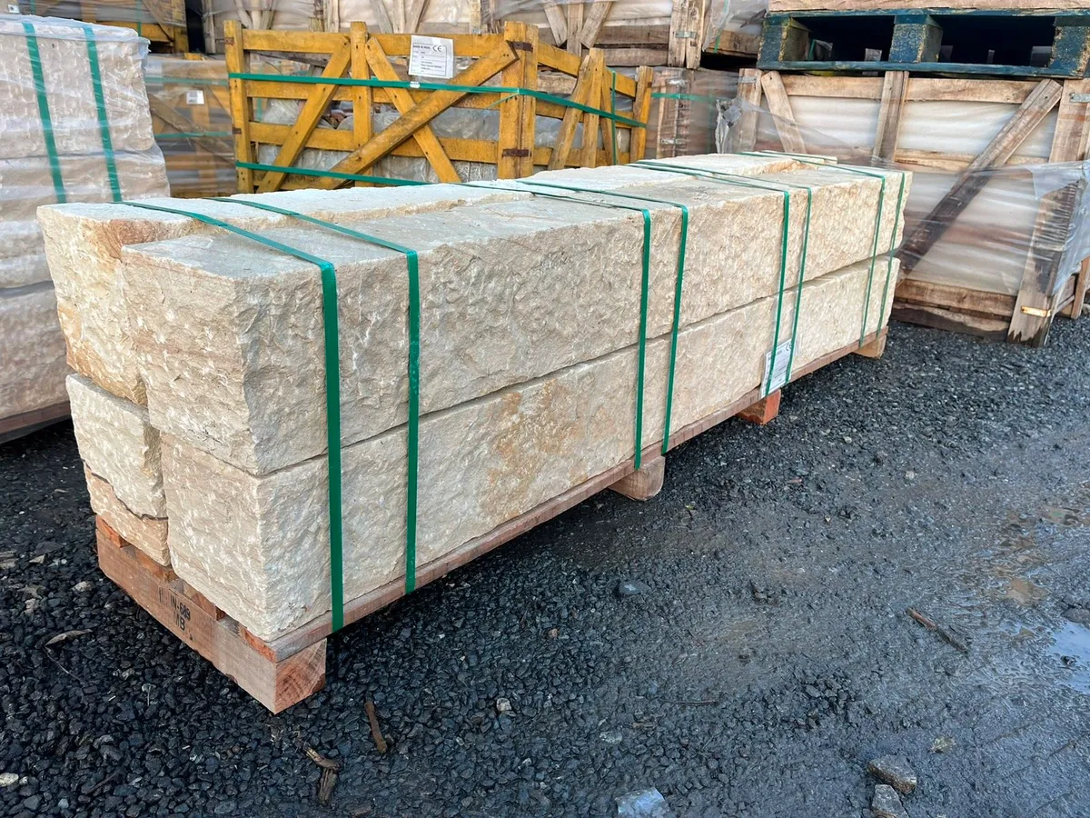 Sandstone Heads/ Lintels - Image 1