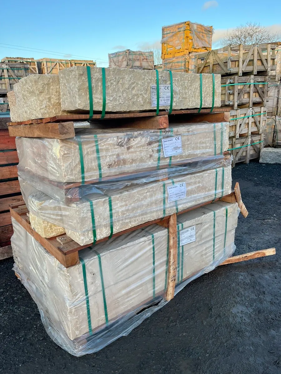 Sandstone Heads/ Lintels - Image 2