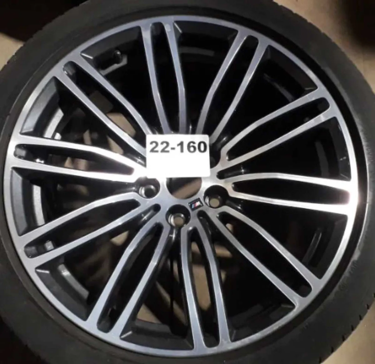 BMW G30 Alloys with tyre - ORIGINAL - Image 3