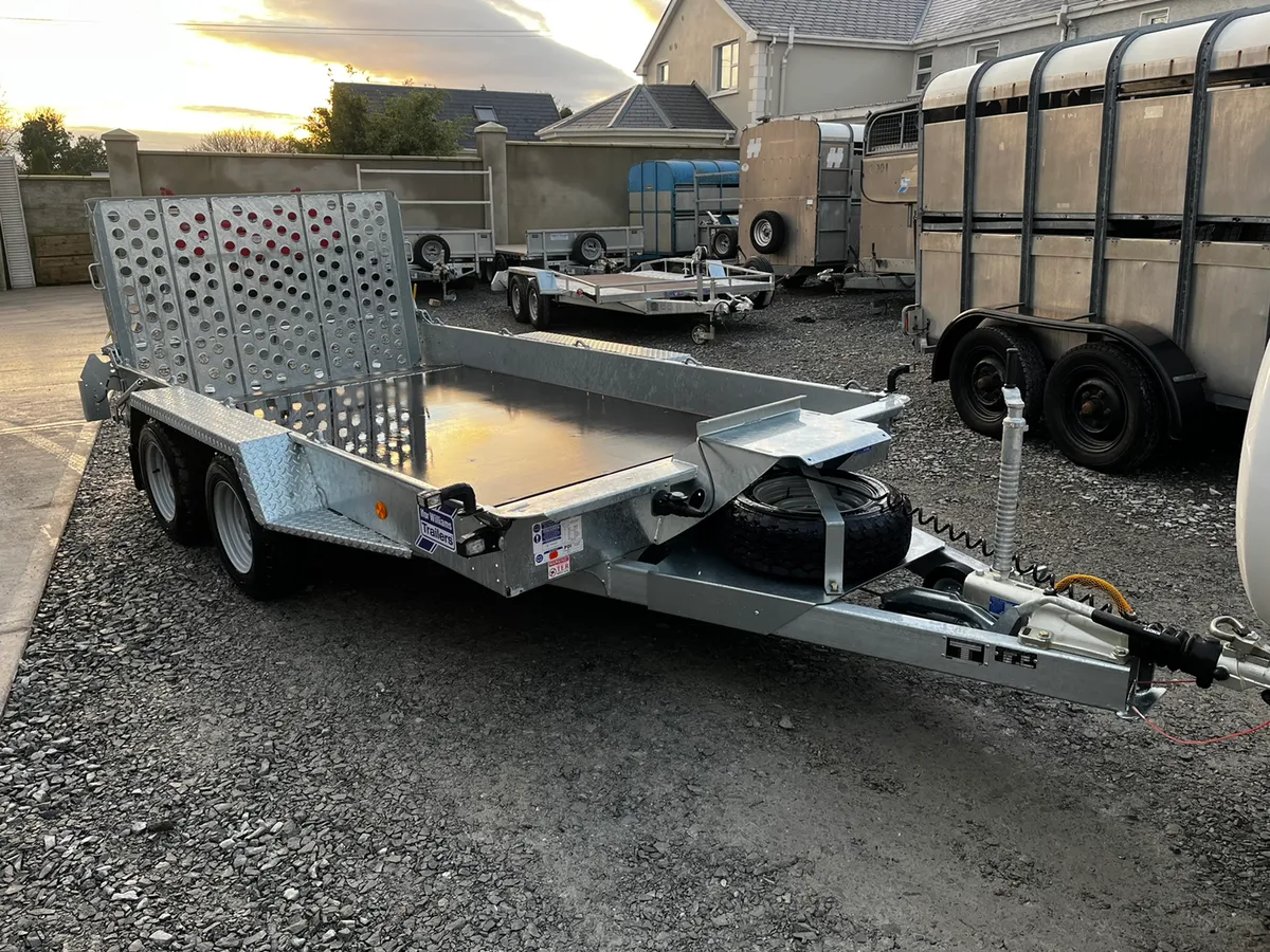 New 12x6 ifor Williams plant trailer - Image 1