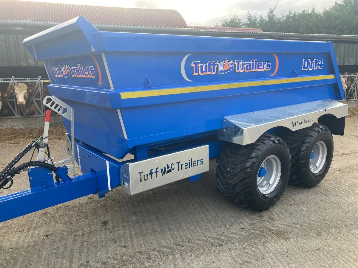 Tuffmac 14 tonne Rock dump trailer - Image 2