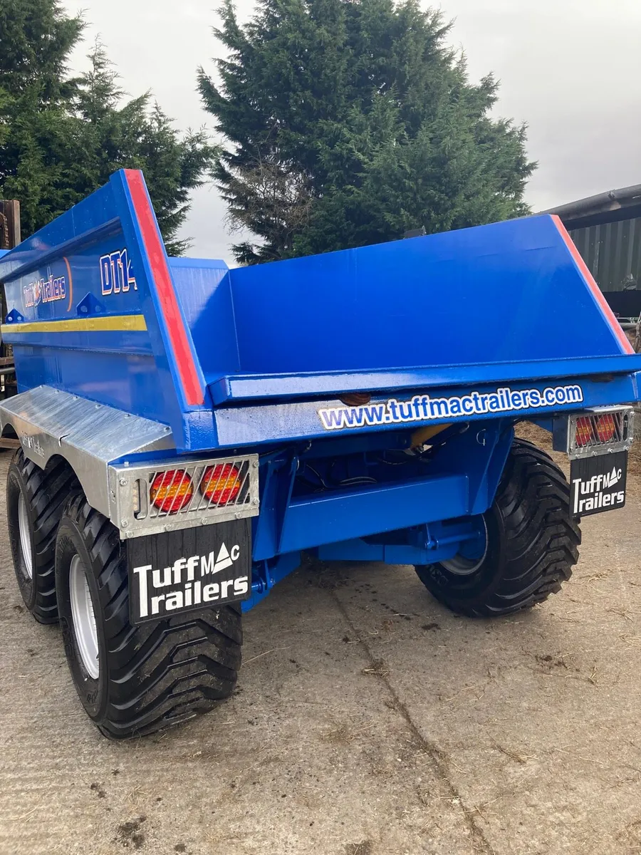 Tuffmac 14 tonne Rock dump trailer - Image 3