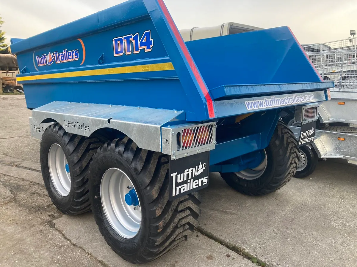 Tuffmac 14 tonne Rock dump trailer - Image 1