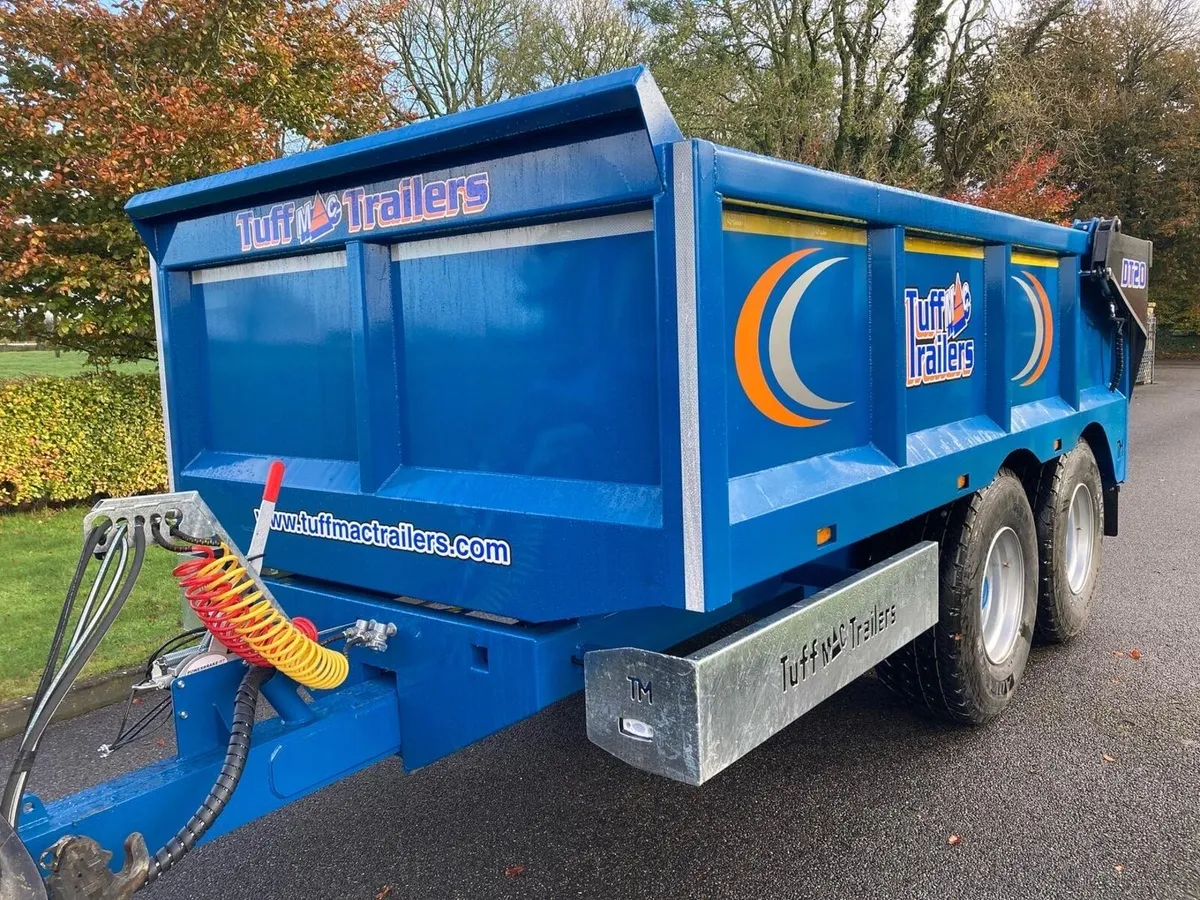 New tuffmac 20 t dump trailer buckets & brushes - Image 2