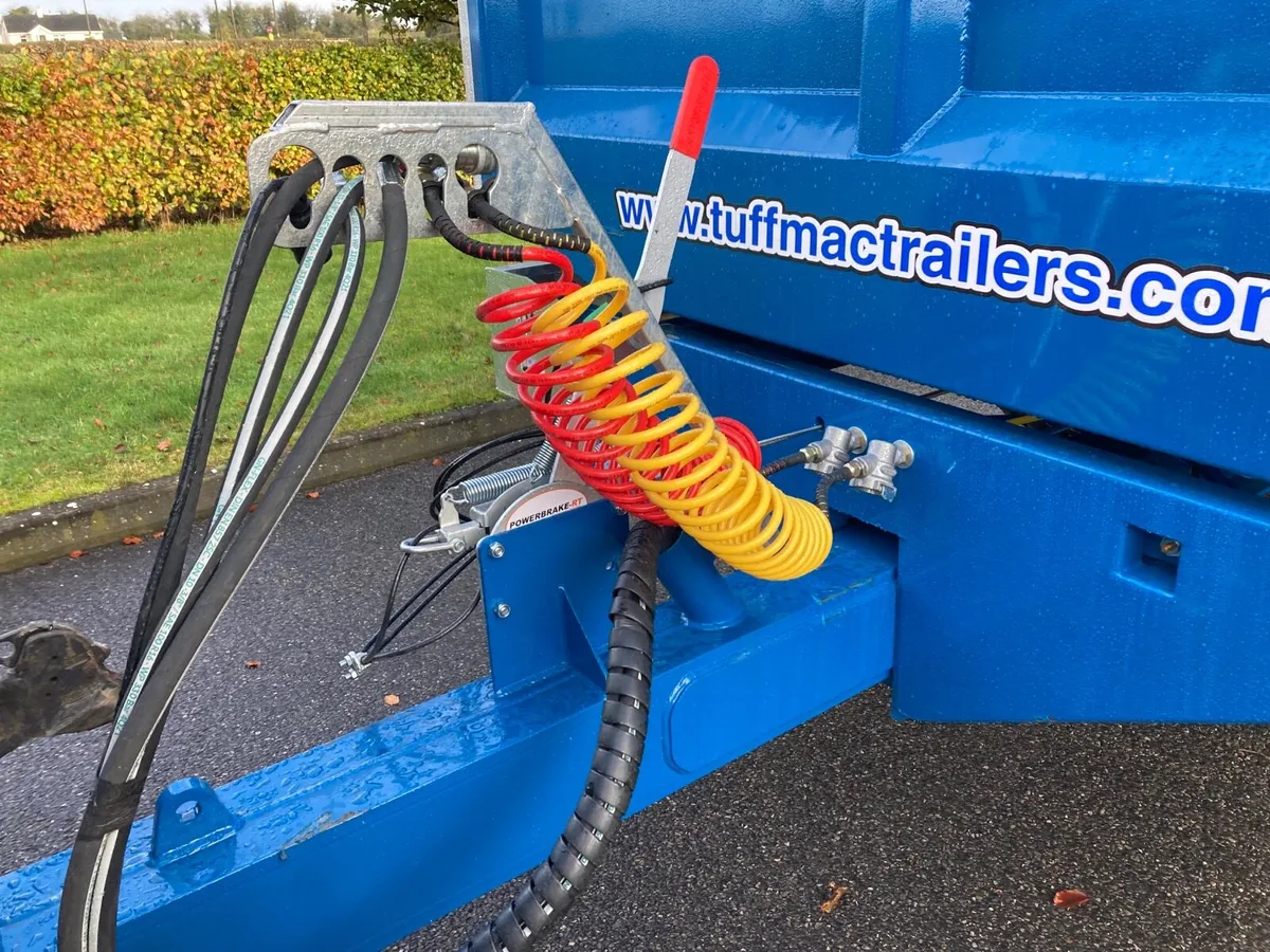 New tuffmac 20 t dump trailer buckets & brushes - Image 4