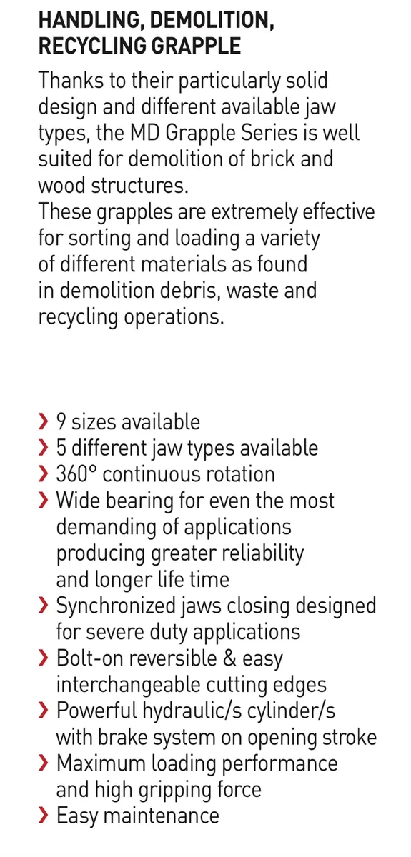 VTN Demolition Grabs For Sale. - Image 2