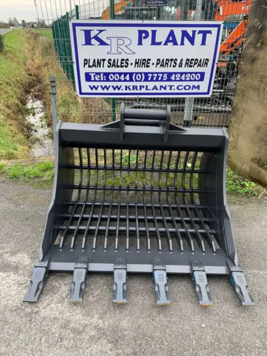 Trojan 20 Ton 5ft HD Riddle bucket - Image 1