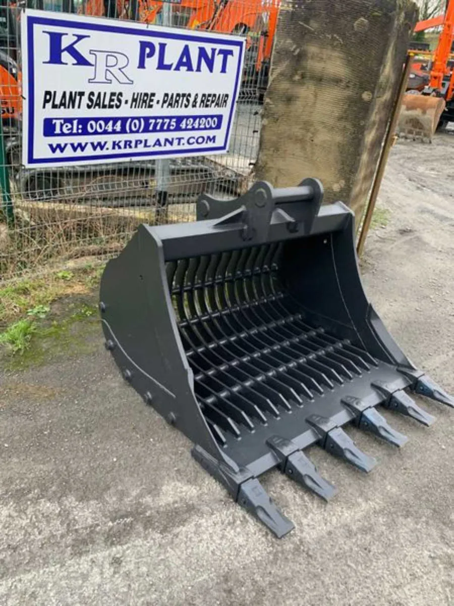 Trojan 20 Ton 5ft HD Riddle bucket - Image 2