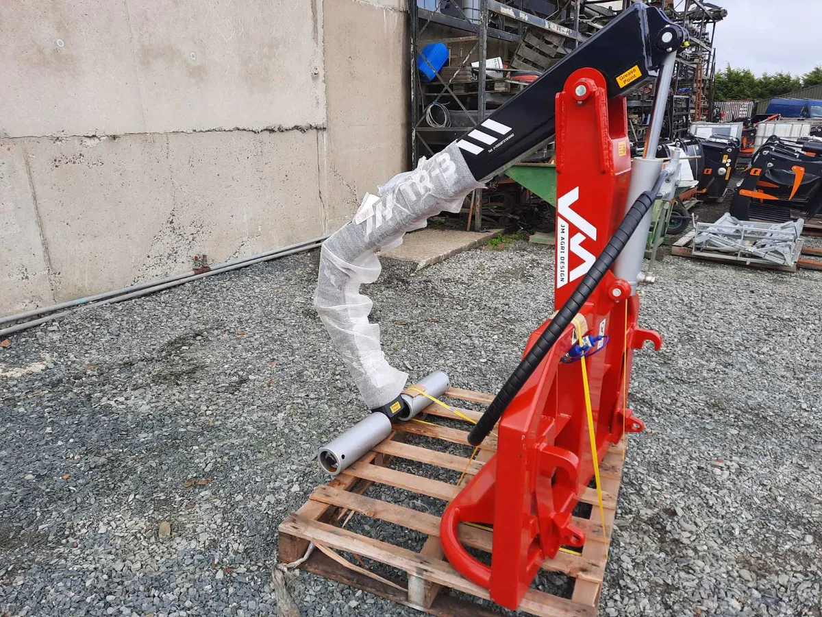 JM Agri TR3, TR4 and TR8 Bale Handlers In Stock - Image 4