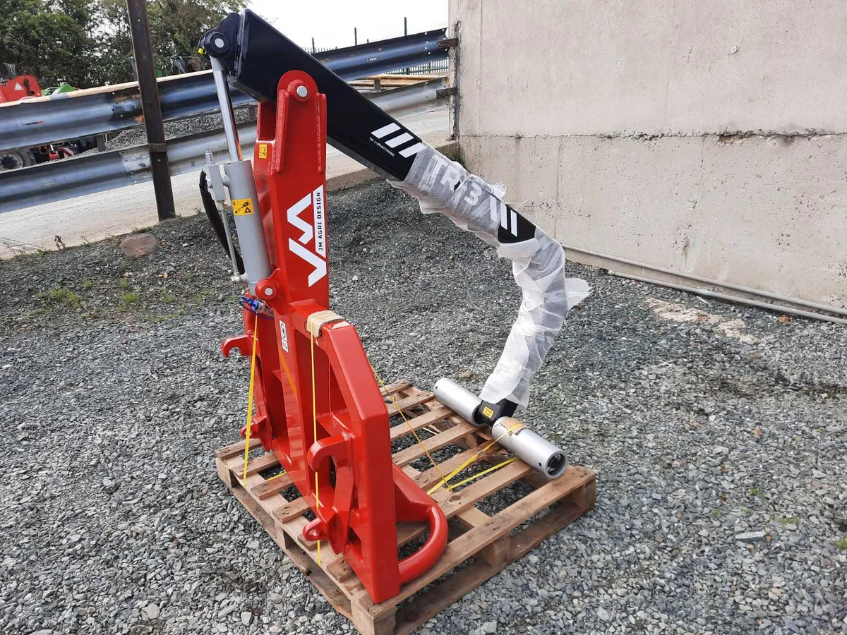 JM Agri TR3, TR4 and TR8 Bale Handlers In Stock - Image 1