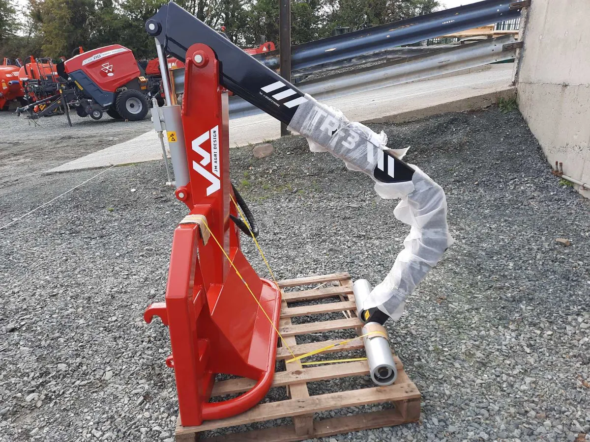 JM Agri TR3, TR4 and TR8 Bale Handlers In Stock - Image 2