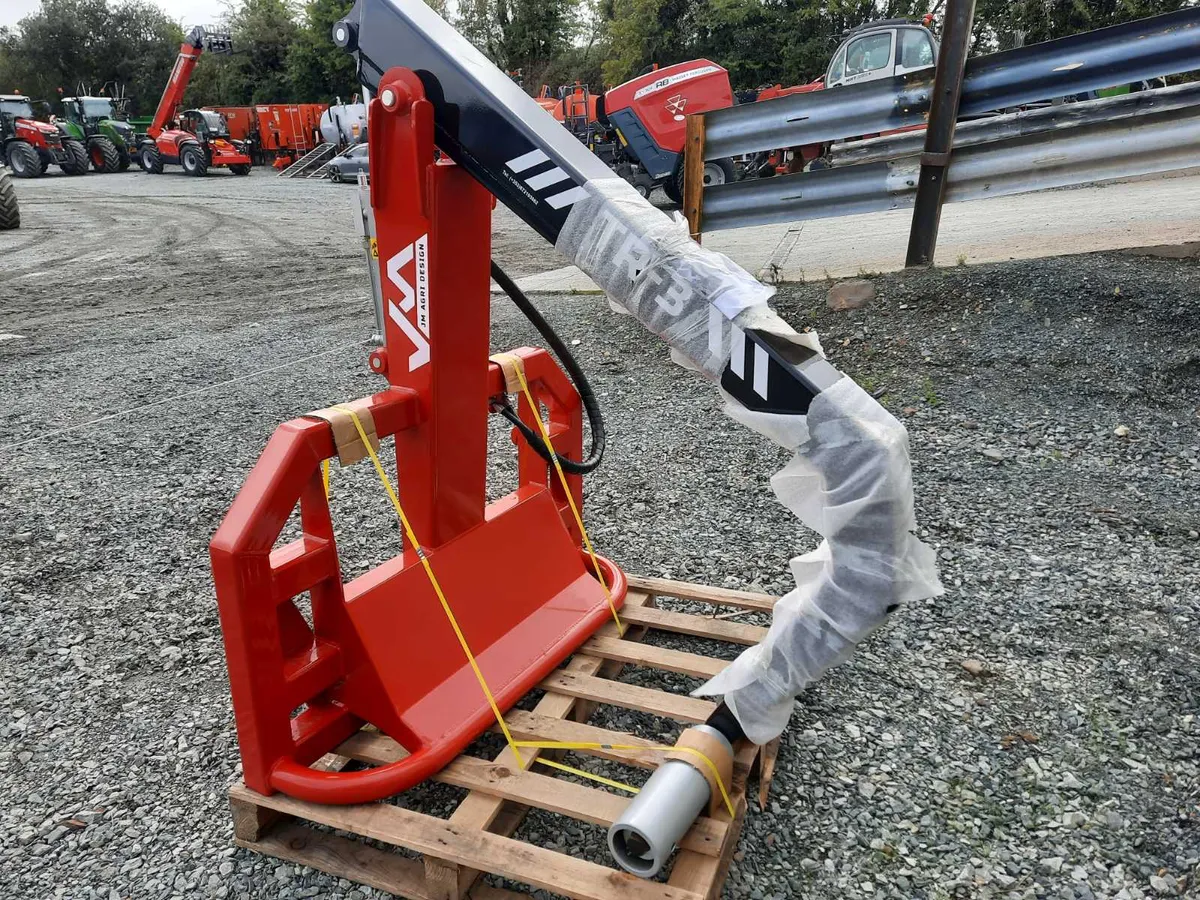 JM Agri TR3, TR4 and TR8 Bale Handlers In Stock - Image 3