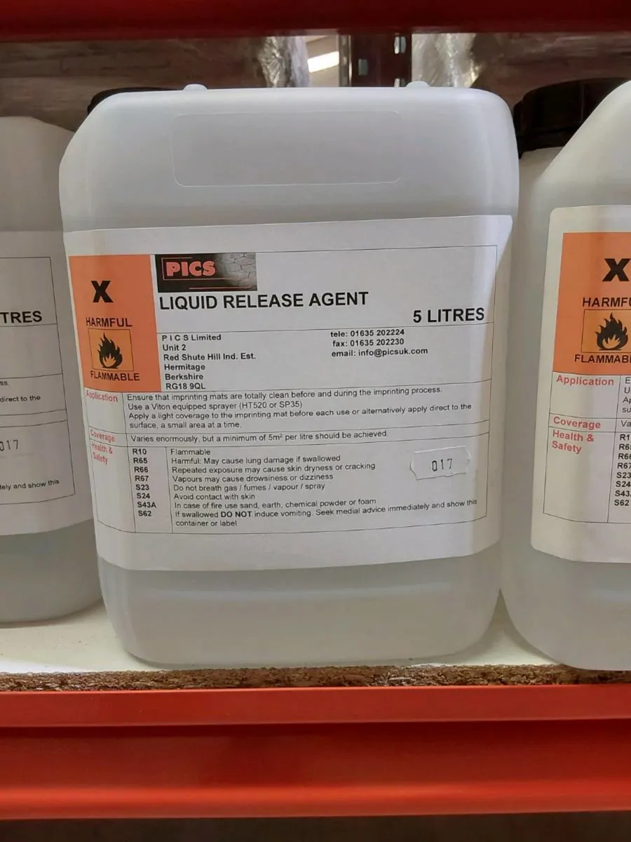 Pattern Imprinted Concrete - Release Agent - Image 3