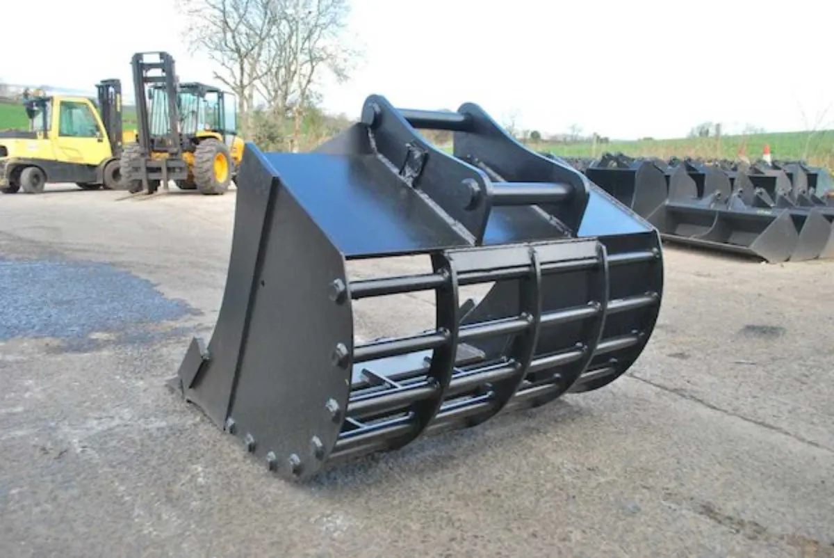4ft // 10-14t // Riddle Bucket for excavator - Image 2