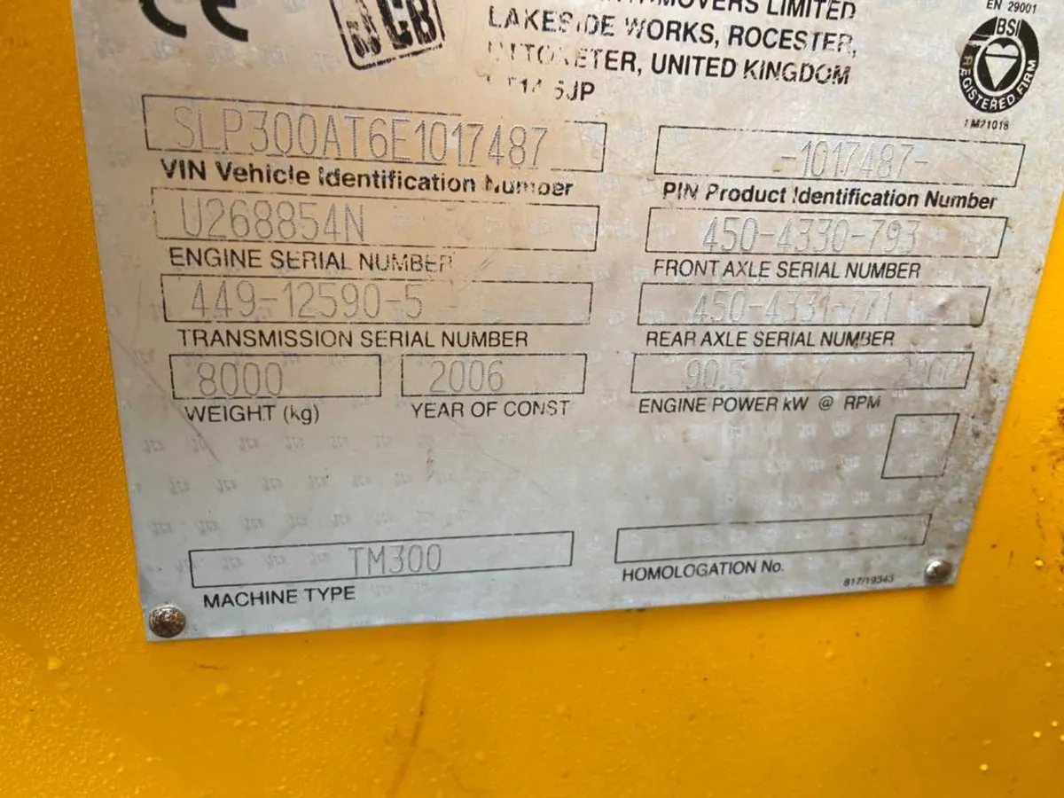 jcb tm 300 - Image 3