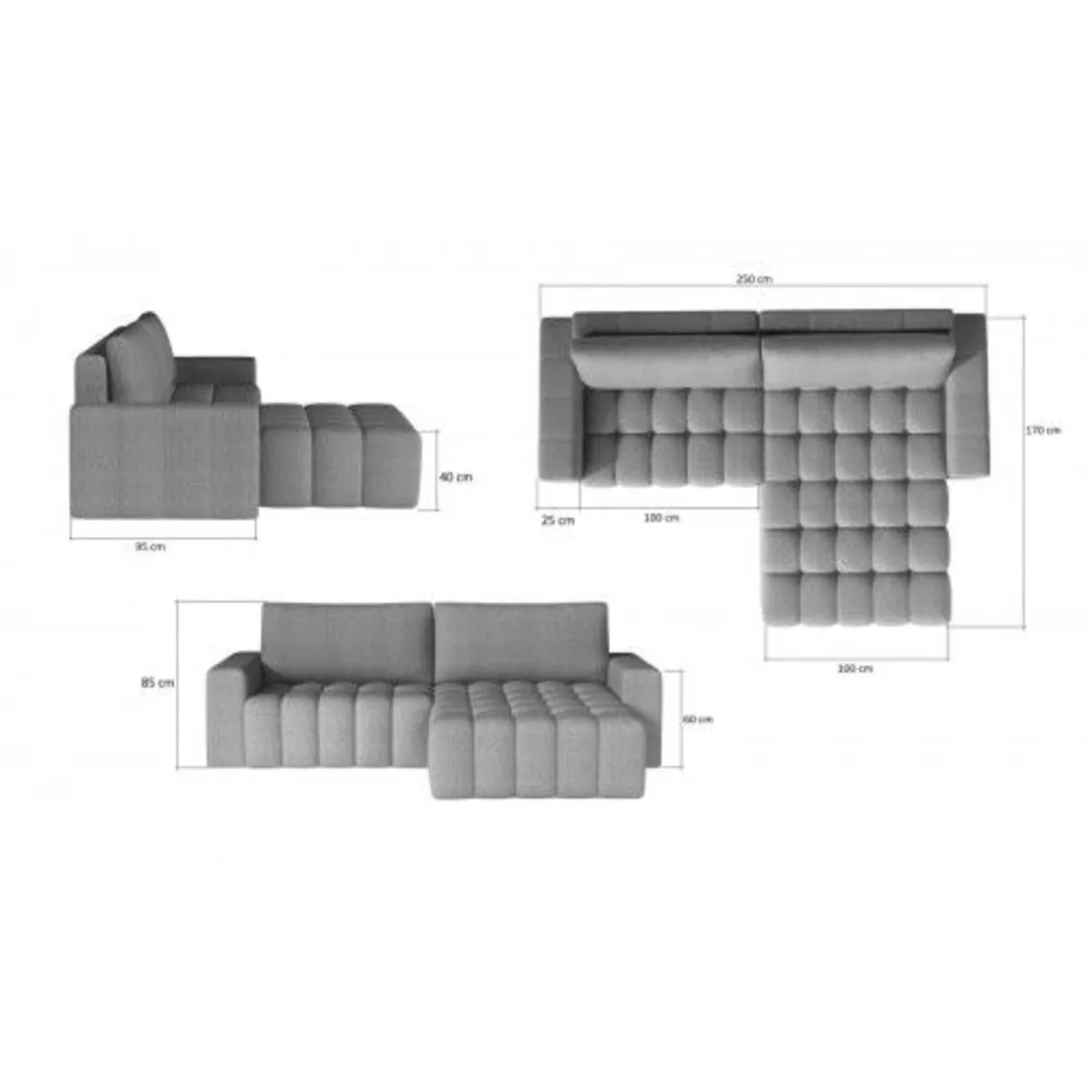 Corner Sofa Bed BONETT - Image 4
