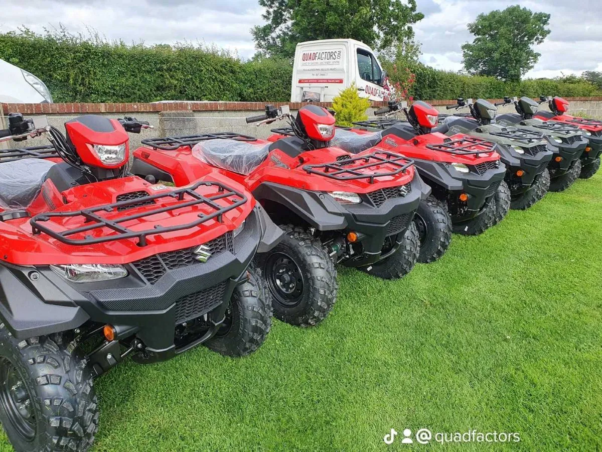 NEW SUZUKI KINGQUAD SALE ORDER YOUR 2025 SUZUKI - Image 3