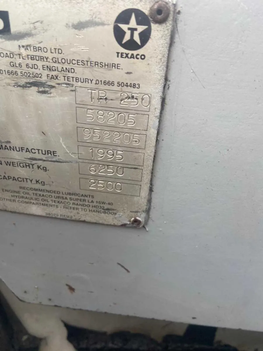 Matbro 250 power shift - Image 3