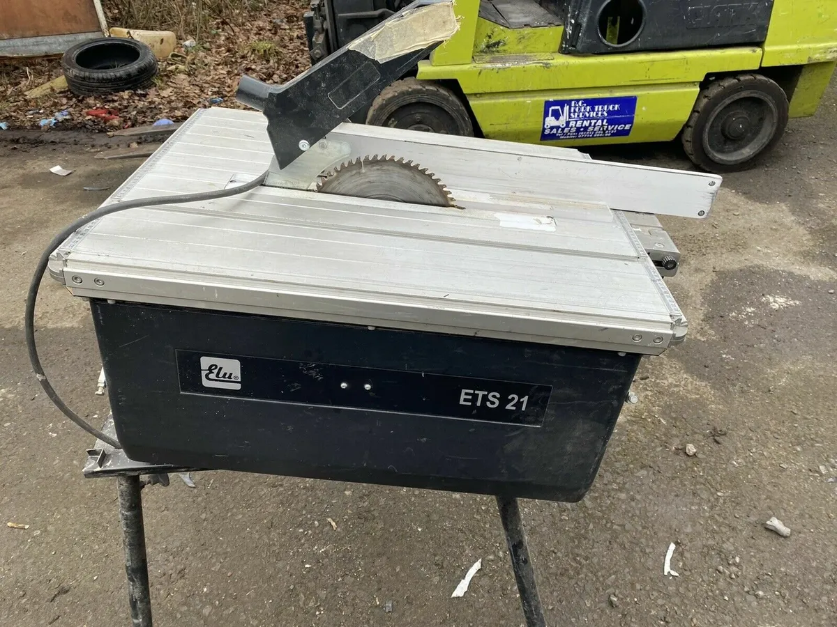 elu like dewalt lETS 21 - A1 bench rip saw 240v - Image 1