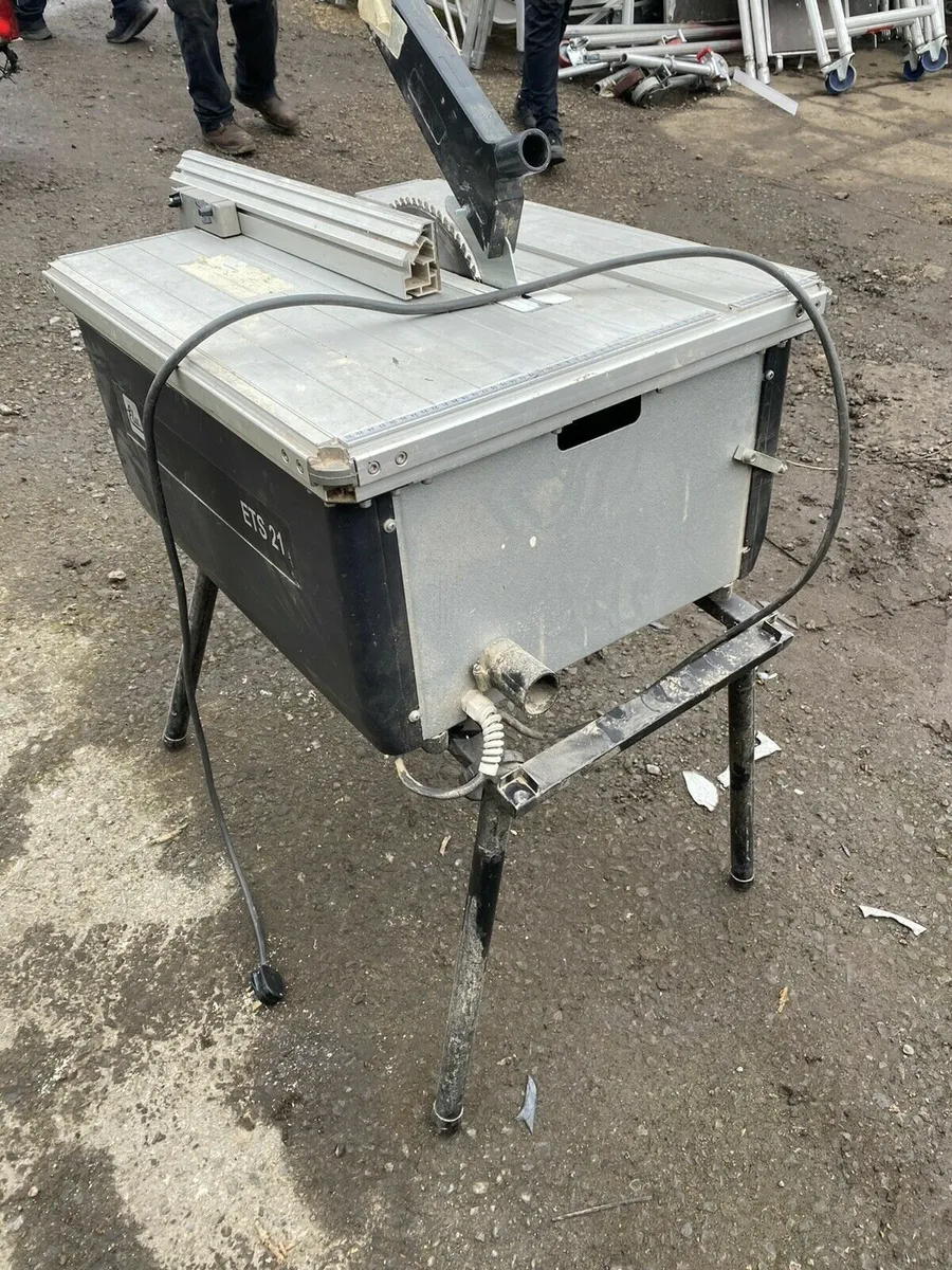 elu like dewalt lETS 21 - A1 bench rip saw 240v - Image 4