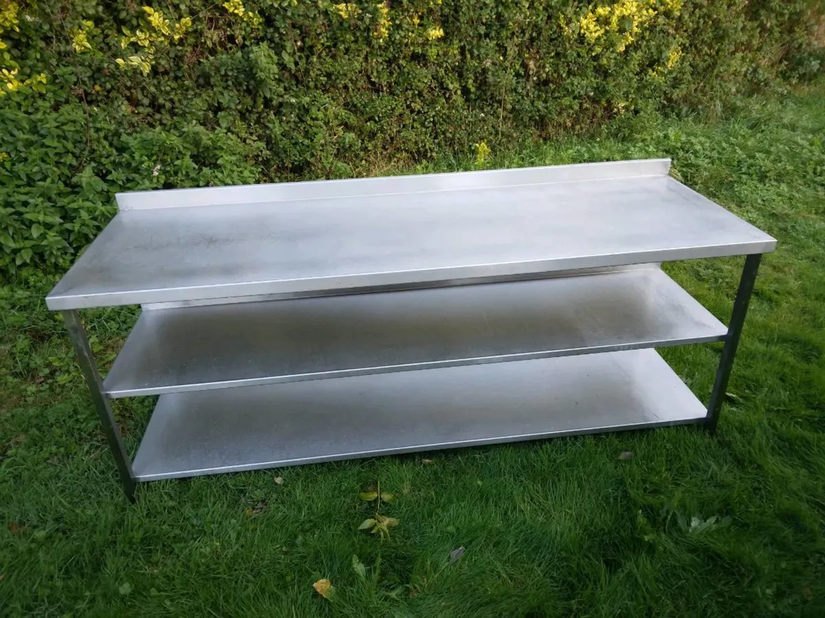 Stainless steel tables etc - Image 3
