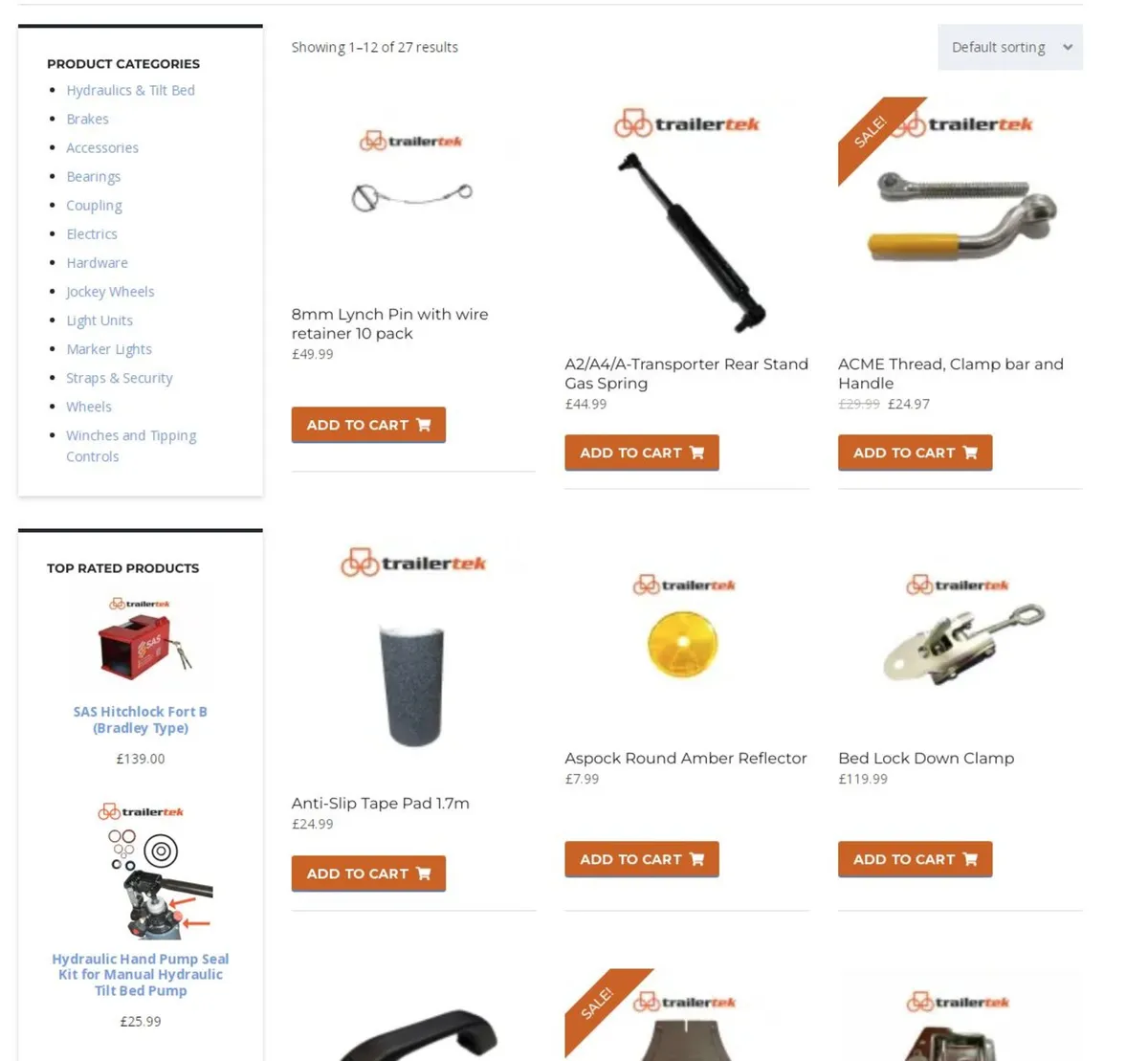 HUGE SELECTION OF BRIAN JAMES TRAILER PARTS - Image 4