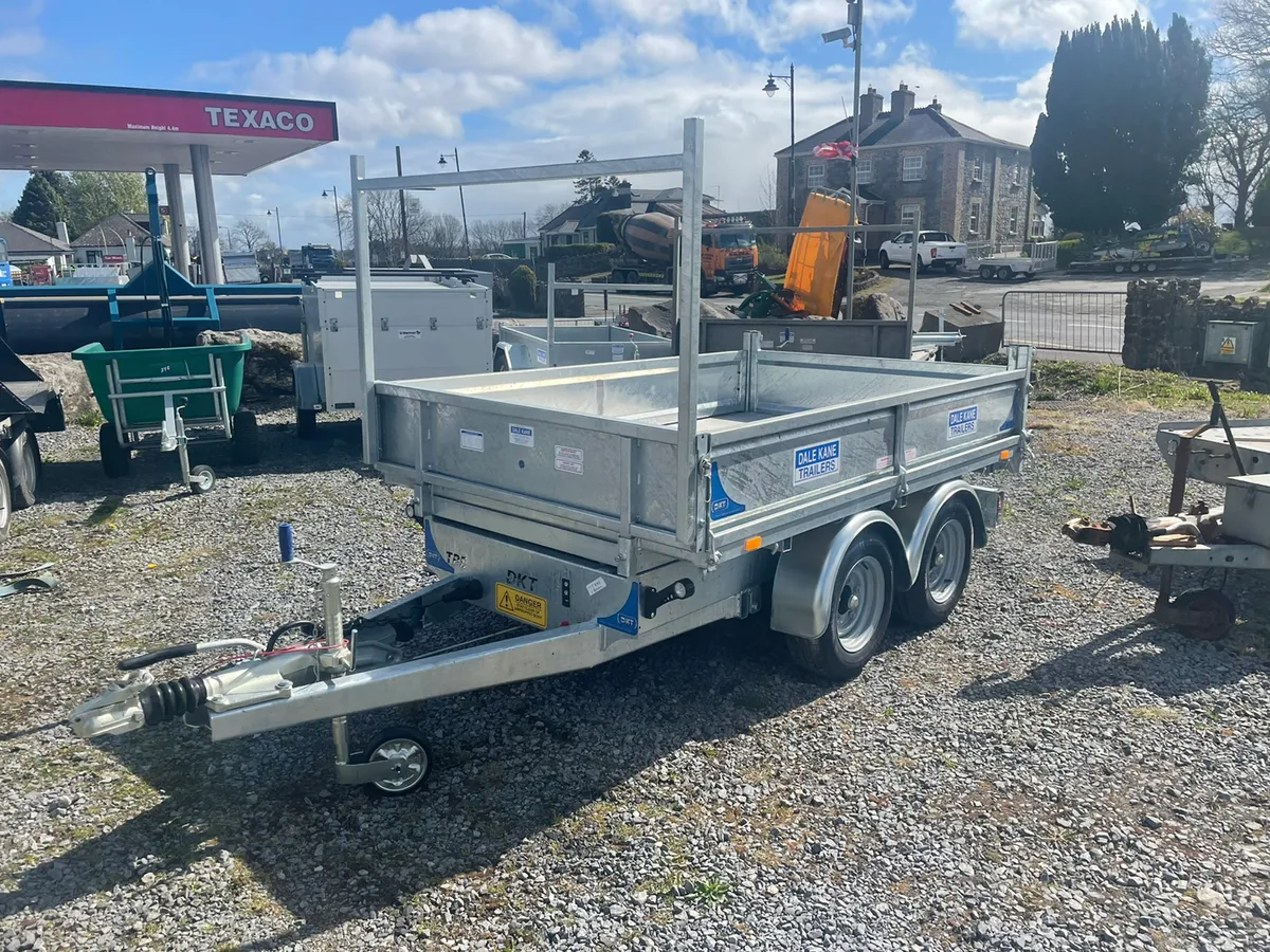 Dale Kane 8ft 10ft tipping trailer in stock - Image 2