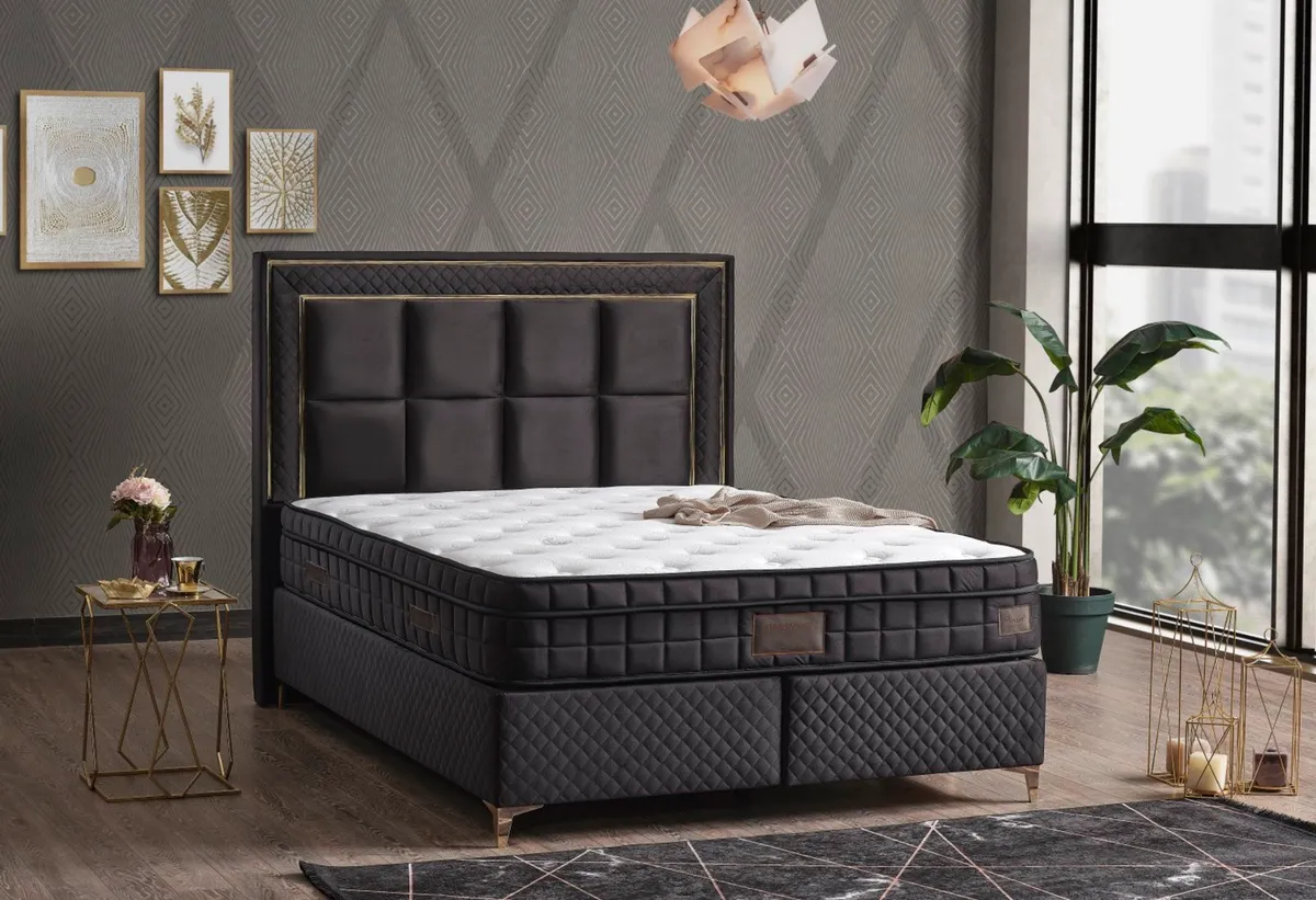 Main picture double storage bed complete 1195€ - Image 2