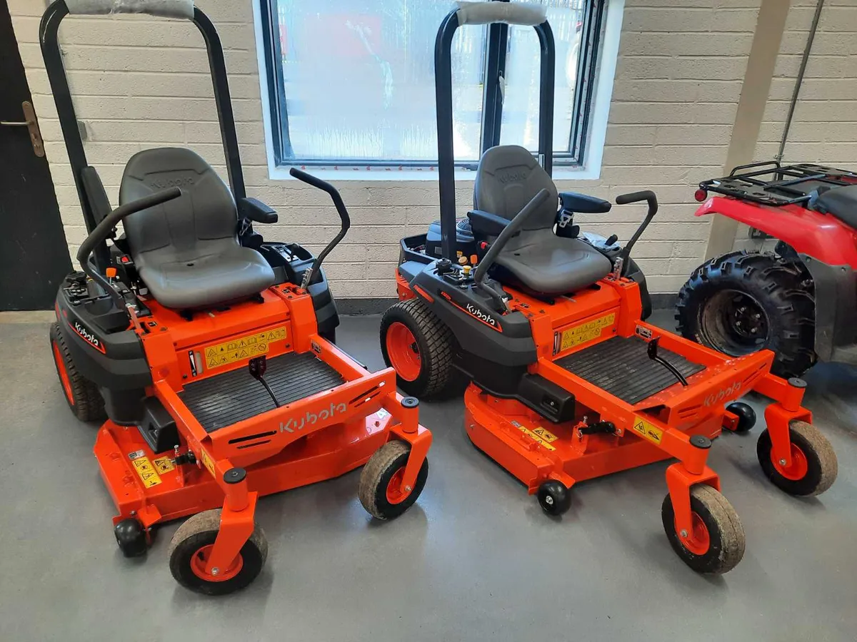 New Kubota Z1 421 zero turn - Image 1