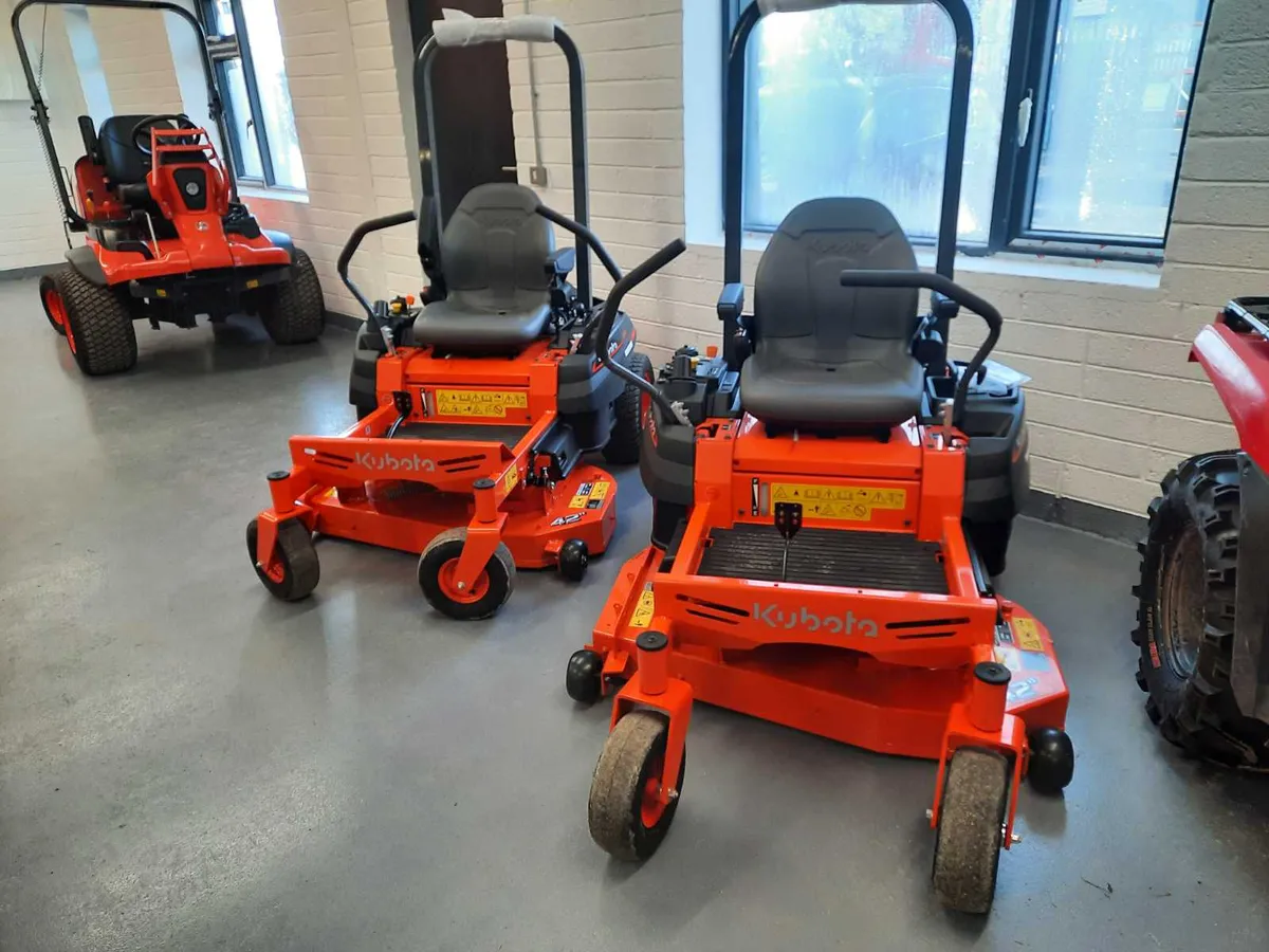 New Kubota Z1 421 zero turn - Image 2