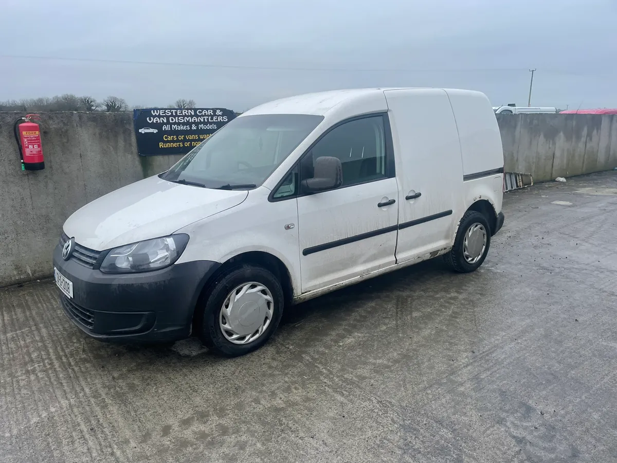 131 vw caddy 1.6 tdi for dismantling