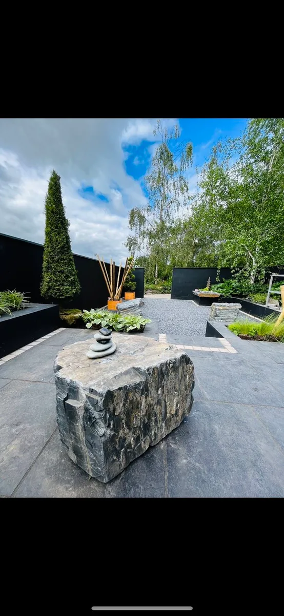 Decorative boulders plum slate cobbles pebbles - Image 4