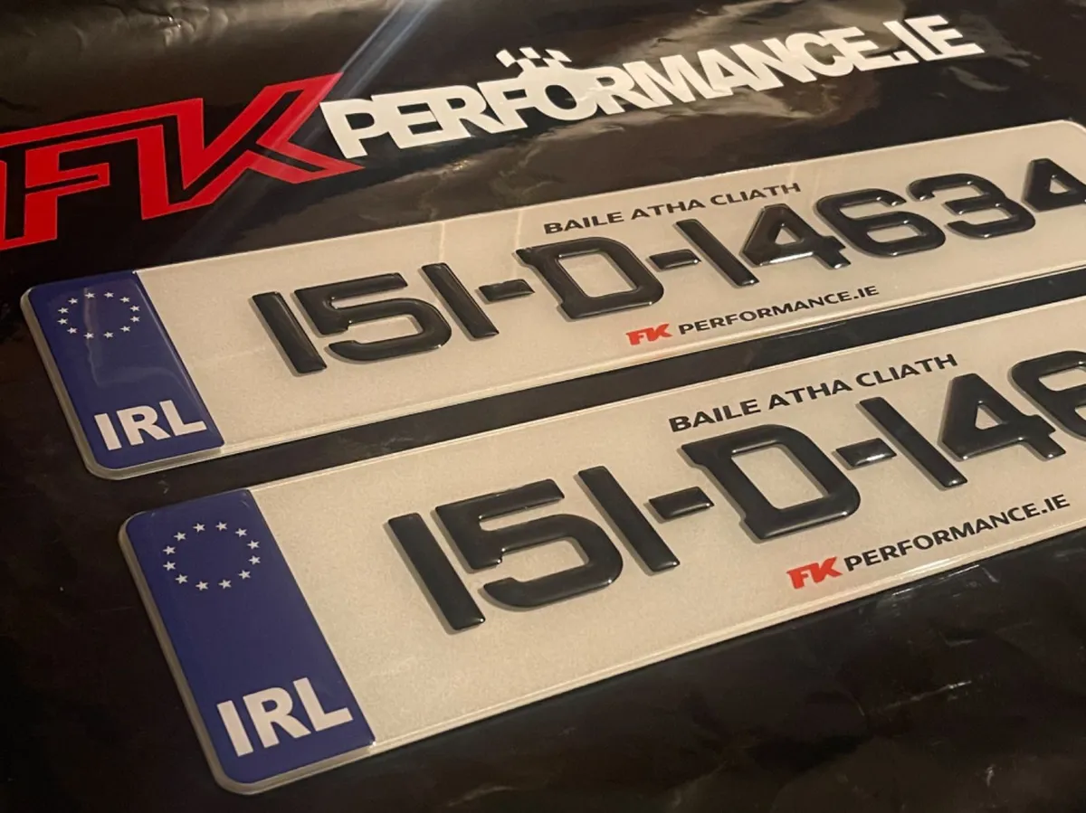 Number plates , gel German jap best prices - Image 3