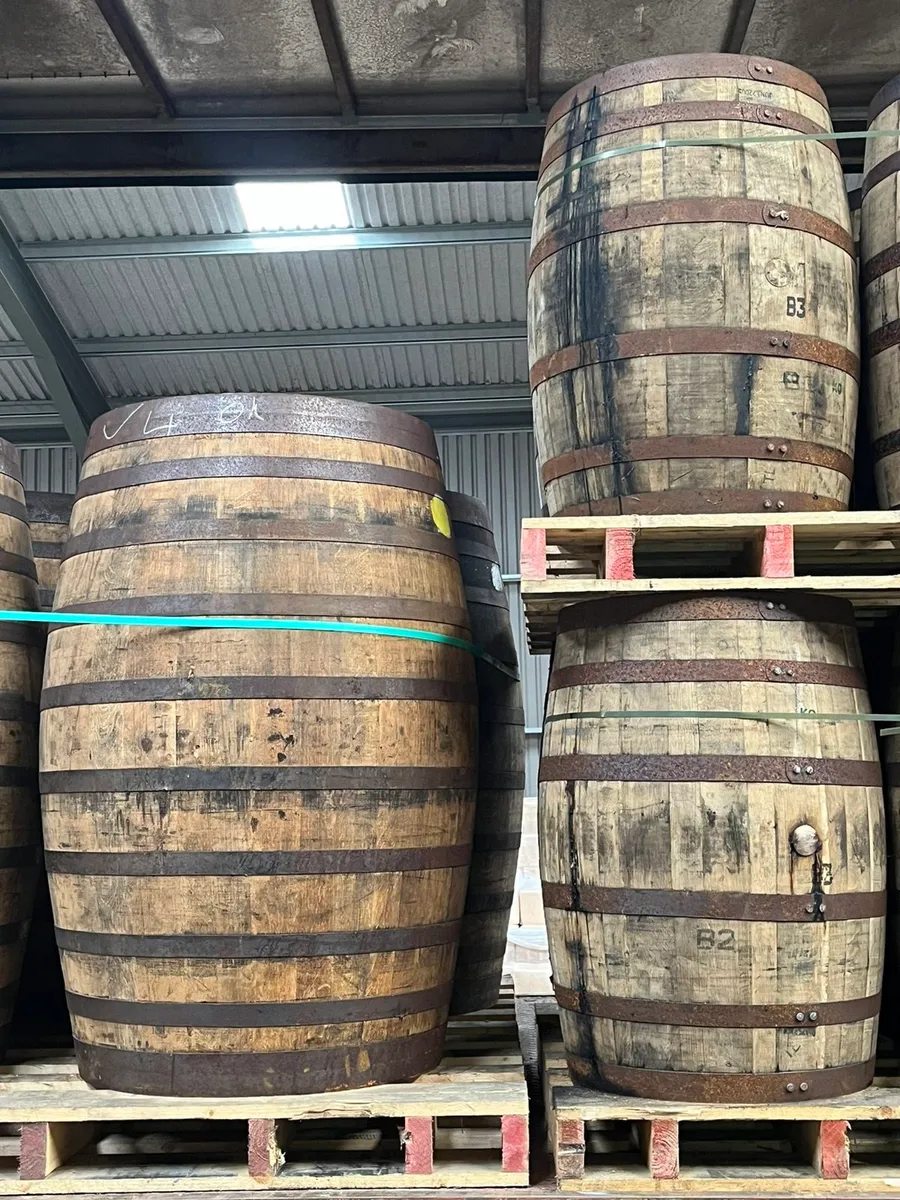 Whiskey barrels - Image 1