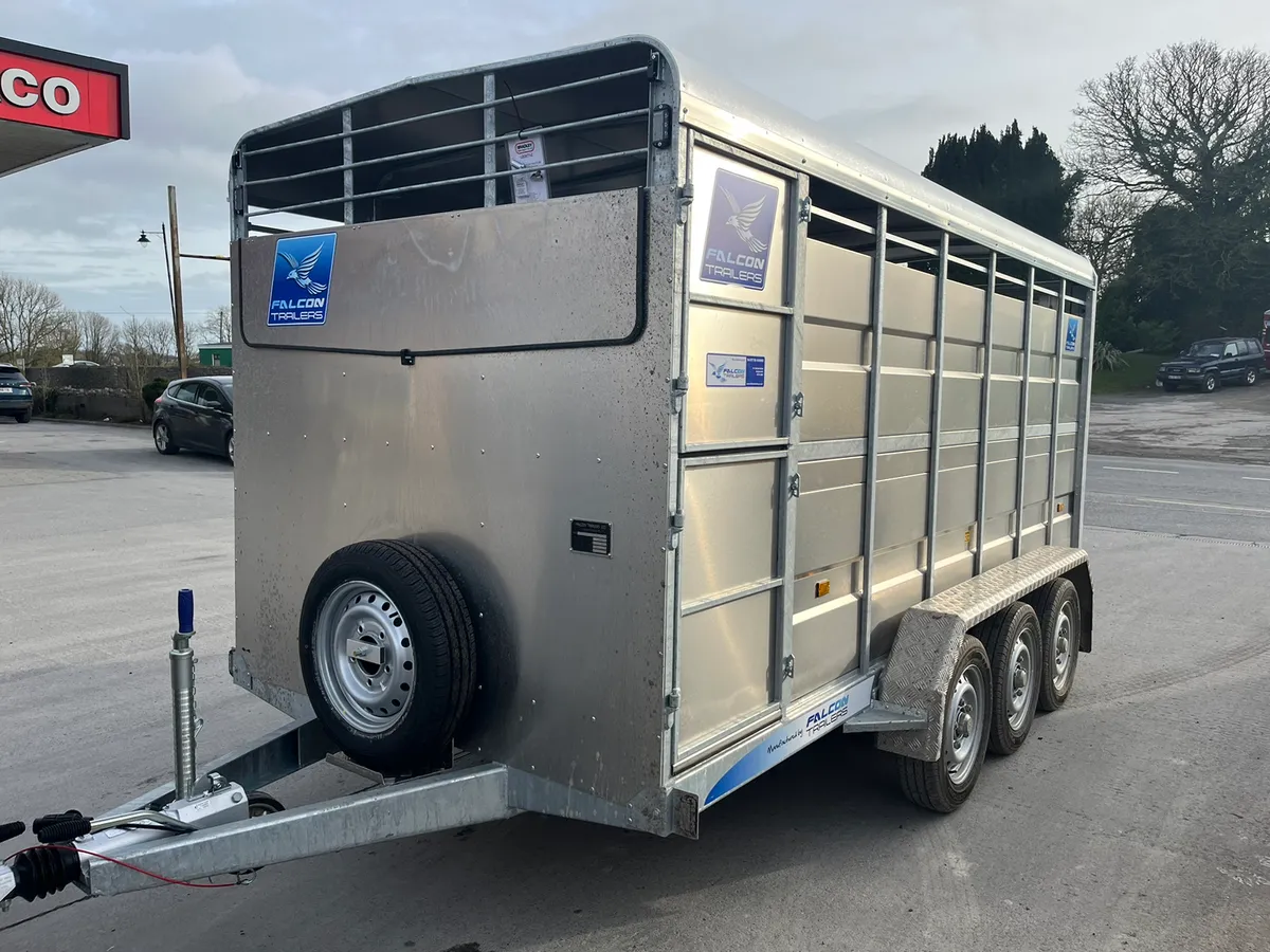 Falcon 14ft x 6ft livestock trailer - Image 3