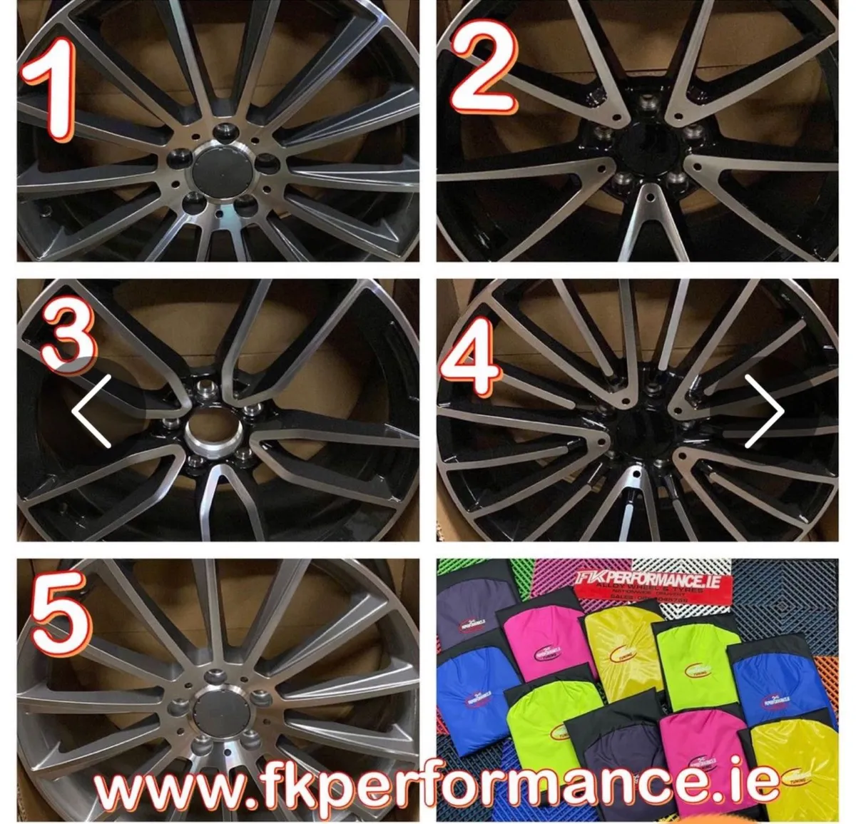 19” Mercedes alloys & tyres