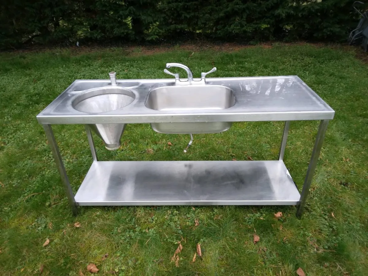 Stainless sink units - Image 4