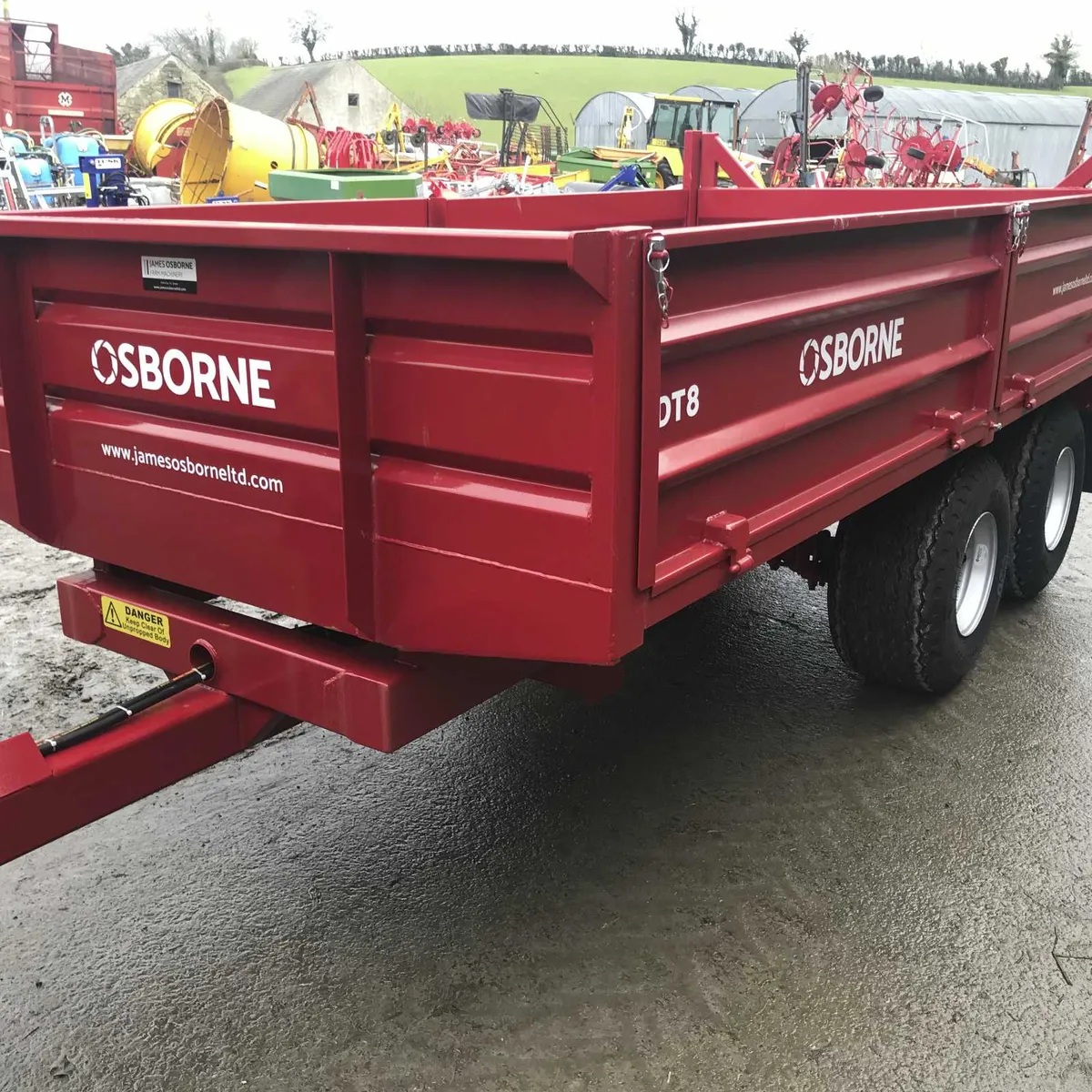 Osborne 8 ton 13x7 Tipping Trailer - Image 2