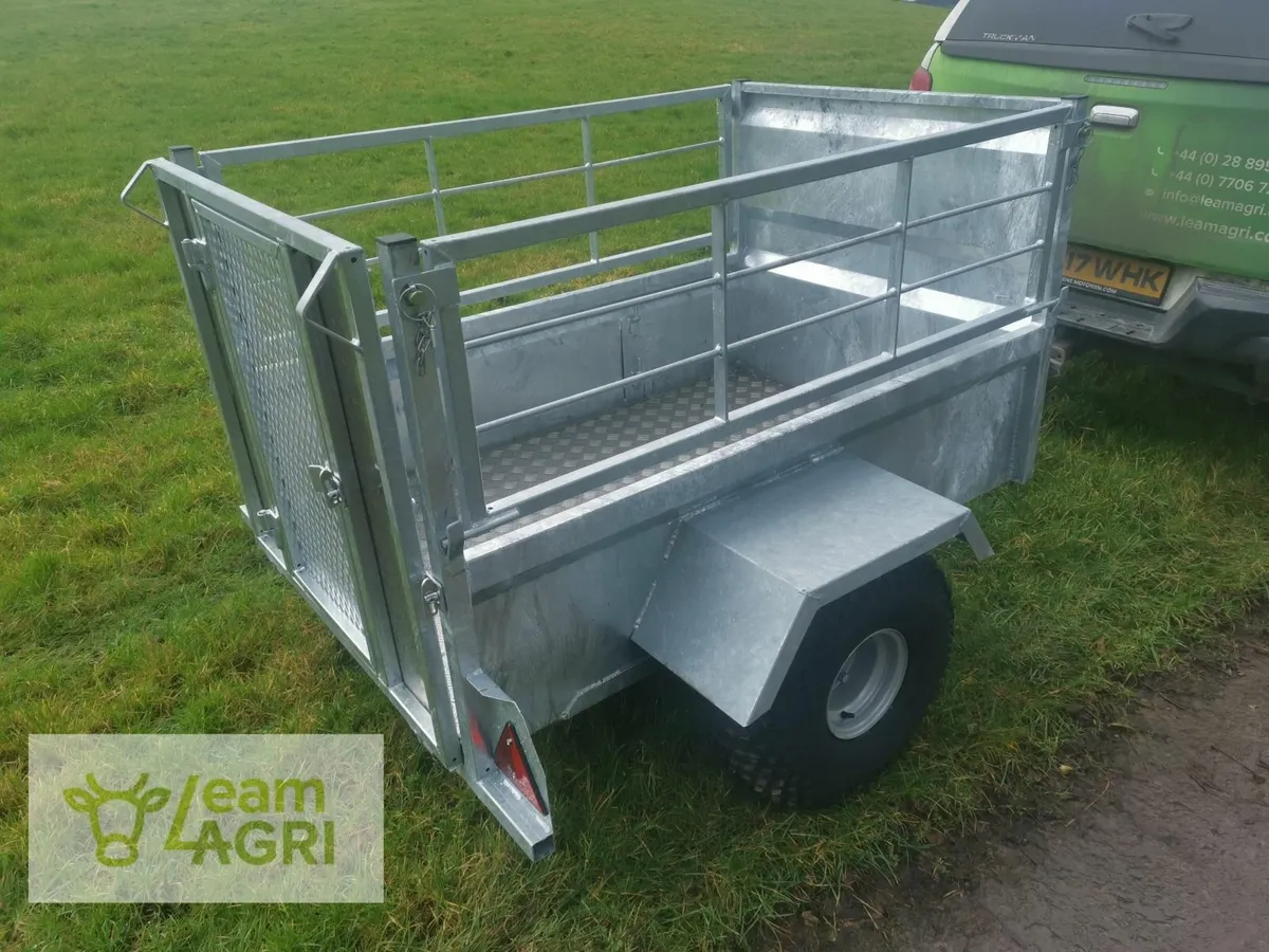 Quad trailers. Galvanised, and tipping JFC - Image 1