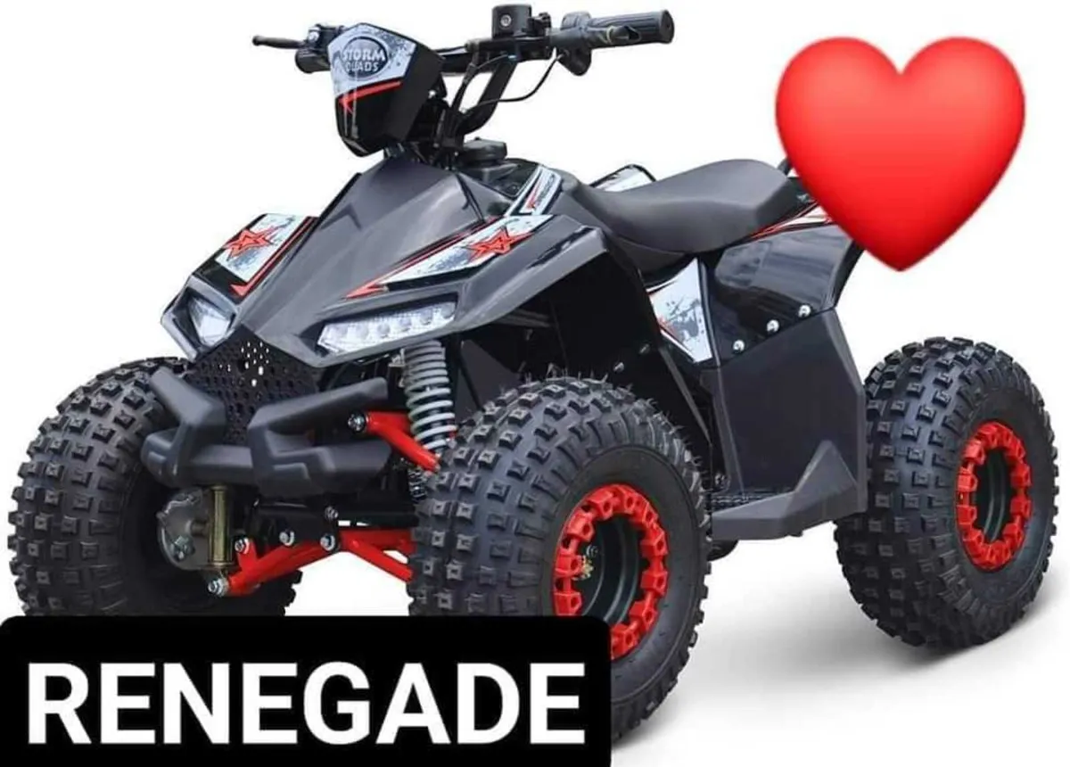 RENEGADE COMMANDER KIDS Electric Quad HIGH POWER - Image 4