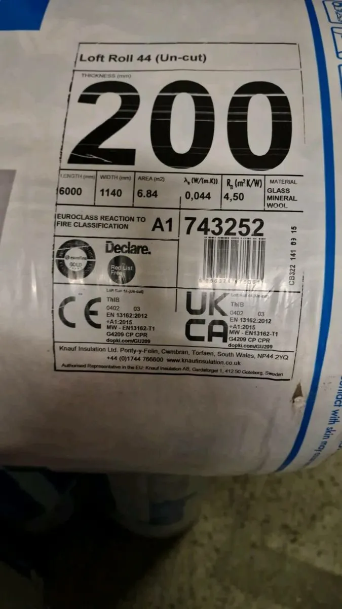 Knauf insulation 150mm and 200 mm - Image 2