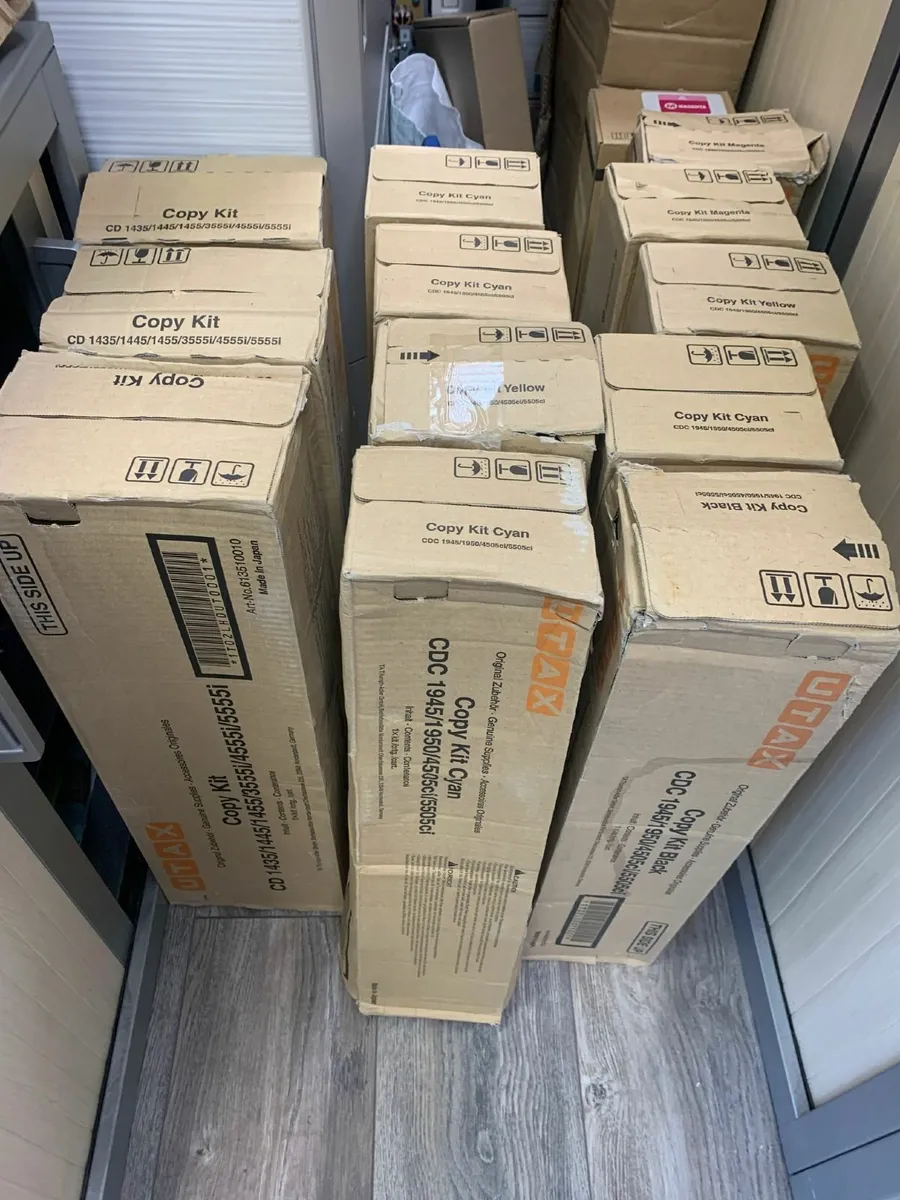 19 x  ORIGINAL UTAX New unopened toners - Image 1