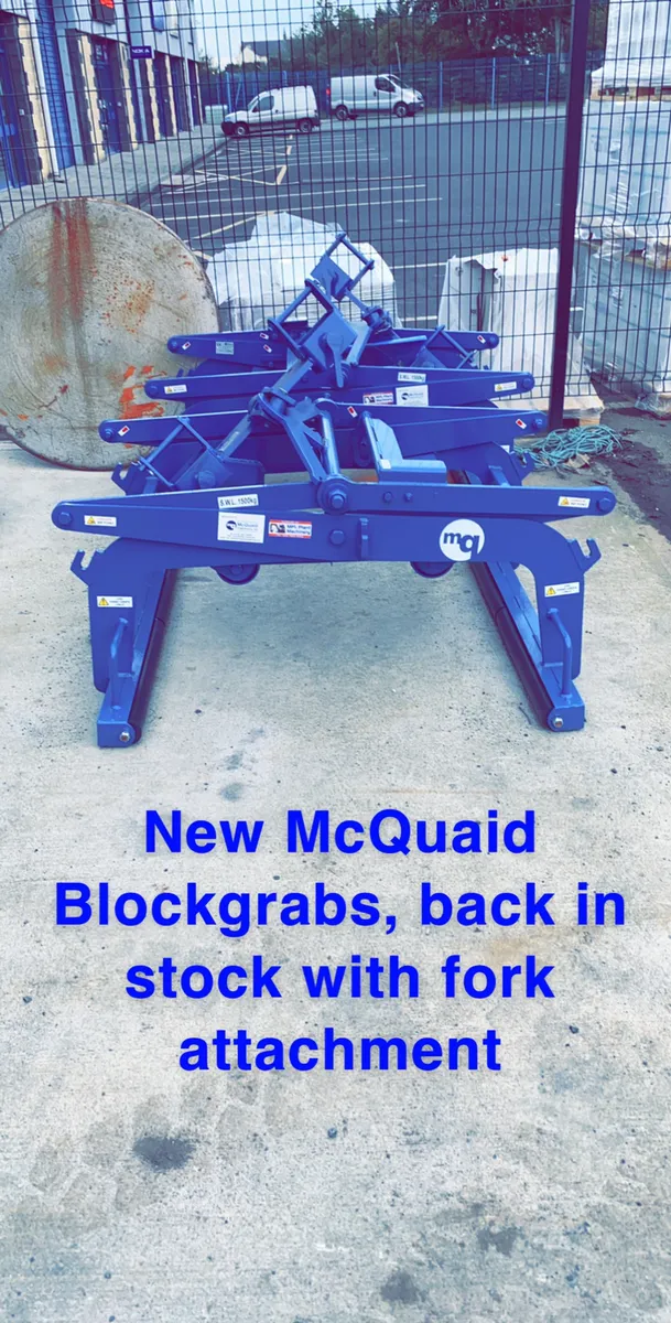 New McQuaid 1500kg Blockgrabs - Image 2