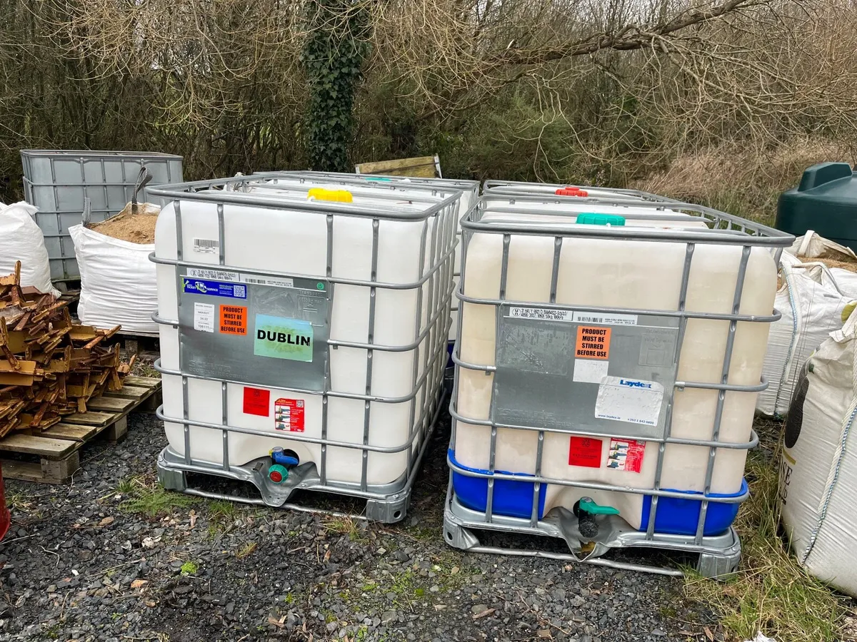 1000 litre cubes - Image 1