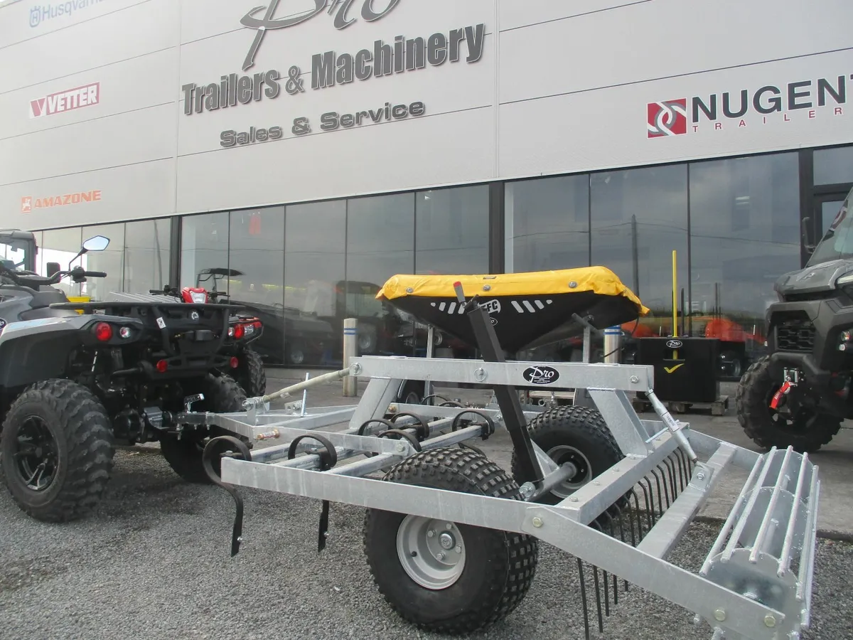 quad arena harrow quad rollers spreaders trailers - Image 3