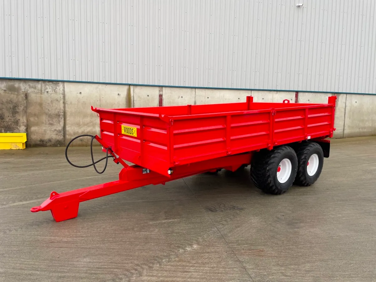 Woods 14 x 7'6 HD Tipping Trailer - Image 1