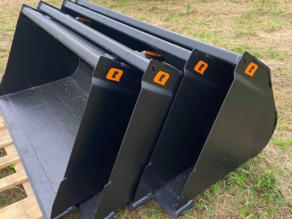 New 5FT, 6FT and 7FT  Quicke Buckets - Image 1