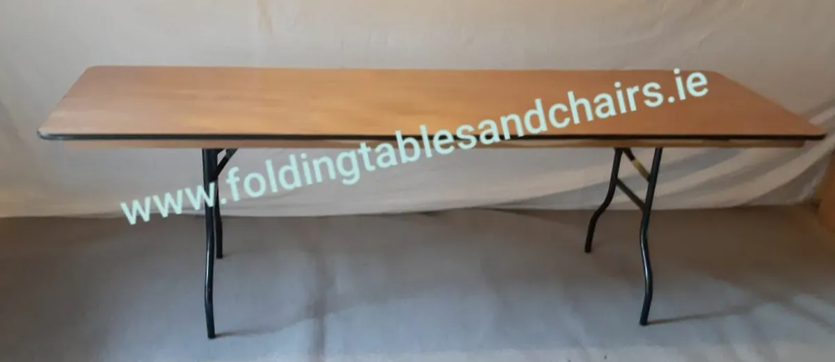 8ft Trestle Tables - Image 4