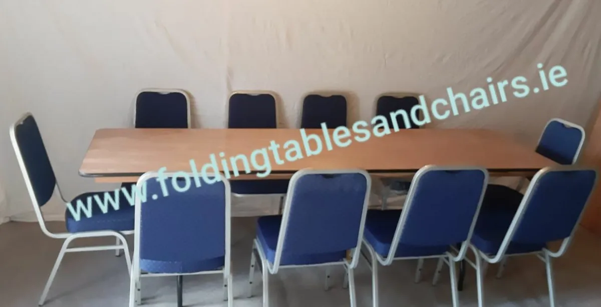 8ft Trestle Tables - Image 3